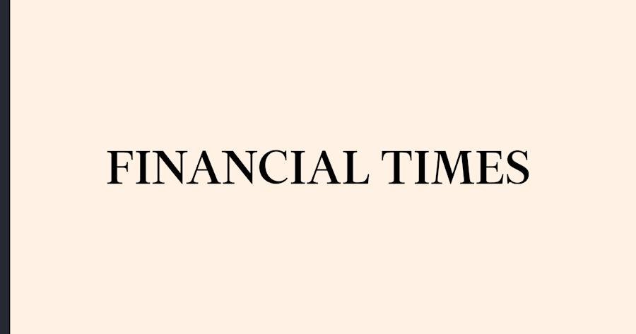 Artificial intelligence | Financial Times