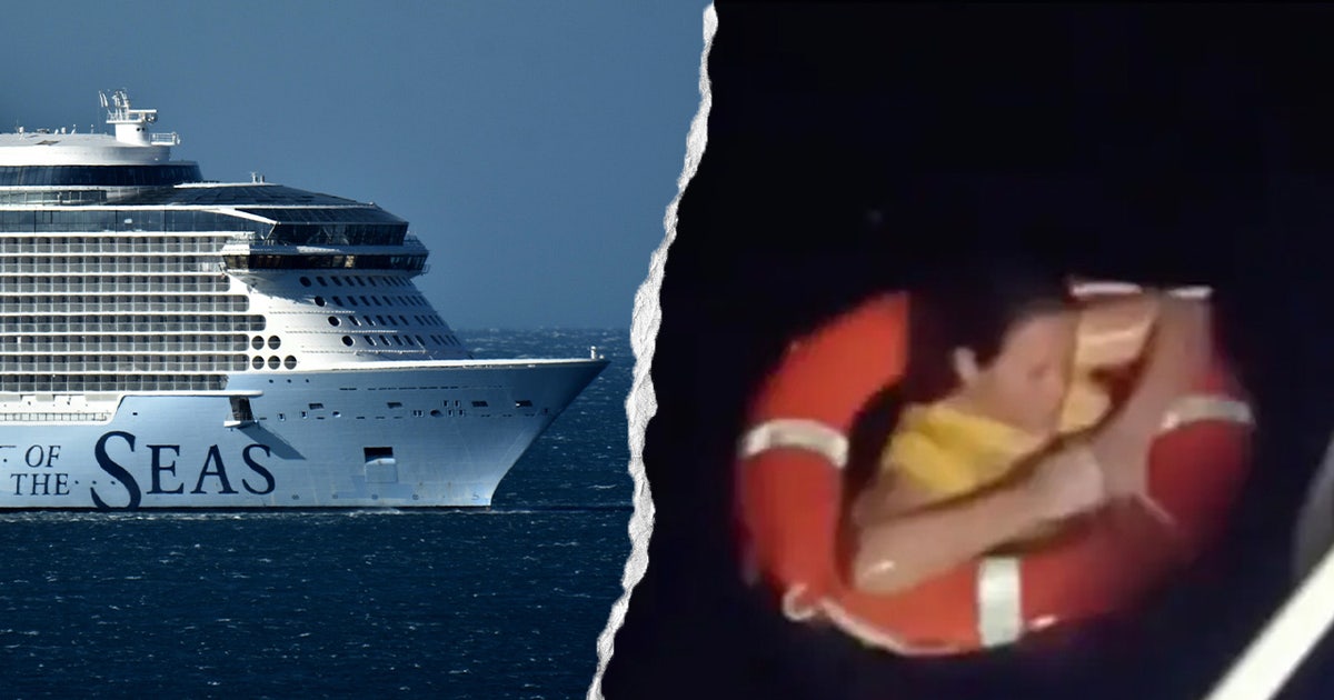 Woman found floating in sea after going overboard from Royal ...