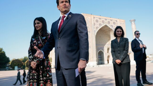 Rubio is in Uzbekistan to promote US ties and trade with Central ...