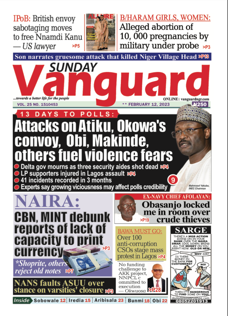 Vanguard News: Nigerian News,Politics, Sports and Business from ...