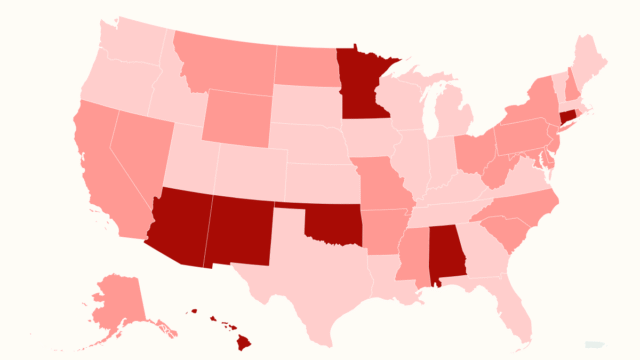 Map Shows States Where Unemployment Grew in September Weeks Before ...